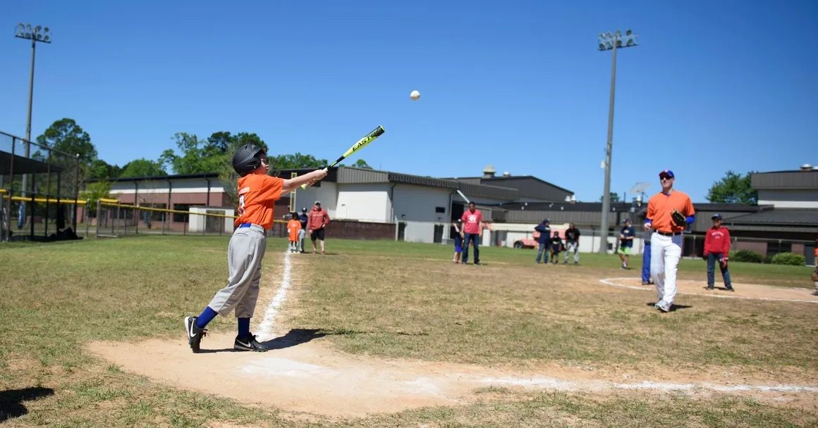 Greg Ford at a youth baseball game